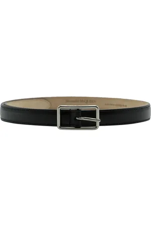 Alexander McQueen Belts, female, , 90 CM, Classic Leather Belt