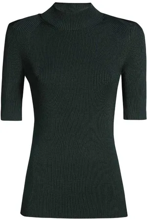 Stella McCartney Ribbed Viscose-Blend Top