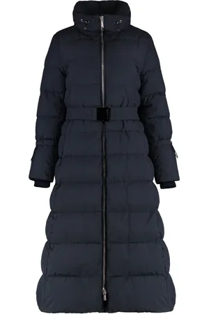 MOORER Down Coats, female, , S, Long Down Jacket with Belt