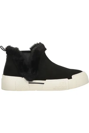 Moschino High-top Suede Trainers