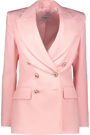 Casablanca Blazers, female, , 2XS, Elegant Lapel Collar Blazer