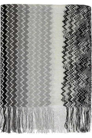 Missoni Zig Zag Fringed Scarf with Lurex