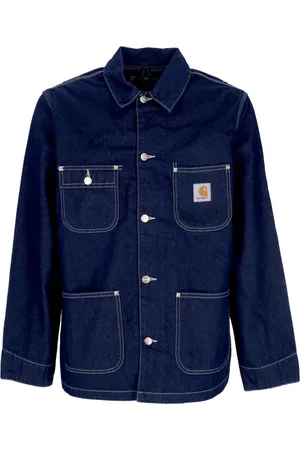 Carhartt Denim Jackets, male, , XL, Denim Jacket Washed Men