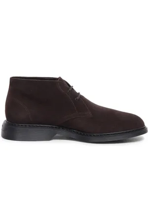 Hogan Lace-up Boots, male, , 10 UK, Italian Style Memory Foam Boots