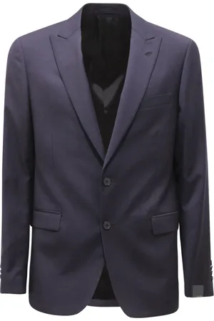 LARDINI Blazers, male, , XL, Slim Fit 3-Piece Suit with Vest