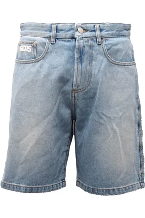 GCDS Wide Fit Denim Bermuda Shorts