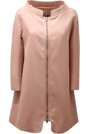 HERNO Parkas, female, , M, Cotton coat with ring collar