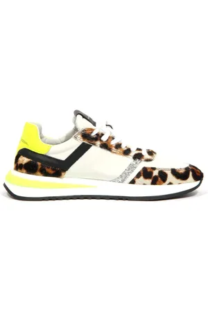 Philippe model Leopard Print Low Top Trainers