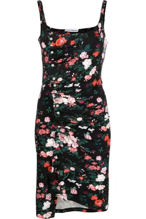 Paco rabanne Short Dresses, female, , XL, Elegant Black Mini Dress