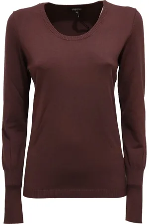 Geox Round-neck Knitwear, female, , L, Breathable gart dyed Jumper