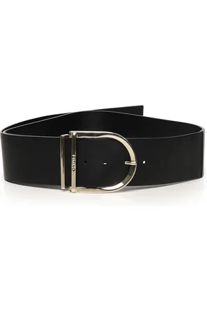 Pinko Belts, female, , S, Cheyenne Leather Belt in White
