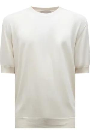 BALLANTYNE Round-neck Knitwear, male, , 2XL, Silk/Cotton Italian Model Shirt