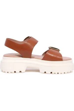 Hogan Vintage effect sandal with wide fit