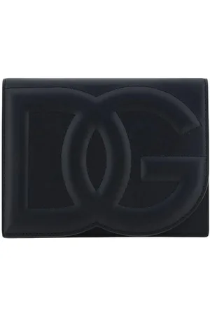 Dolce & Gabbana Maxi Logo Calfskin Shoulder Bag