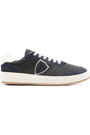 Philippe model Vintage-inspired Sneaker with White Detail