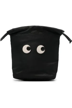 Anya Hindmarch Jewellery Cases, female, , ONE SIZE, Nylon Eyes Patch Drawstring Bag