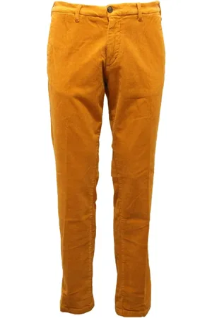 40 Weft Slim-fit Trousers, male, , XS, Velvet trousers Lenny corduroy model