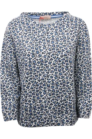 ALTEA Blouses, female, , S, Camouflage sweatshirt cotton made in Italy