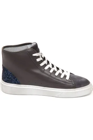 Hogan Sneakers, female, , 2 UK, Glitter Vintage High Top Shoe