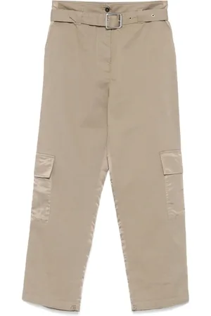 Pinko Cargo Pocket Olive Trousers
