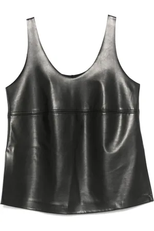 SEMICOUTURE Sleeveless Scoop Neck Top