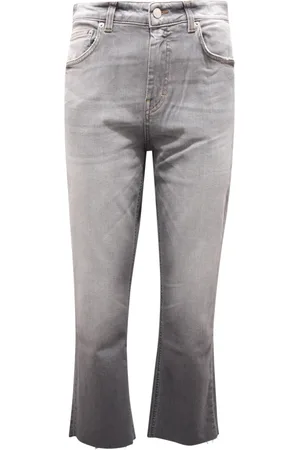 DEPARTMENT FIVE Flared Jeans, female, , W28, High-waisted denim Trousers, Made in Italy