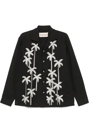Baziszt Embroidered Button-Up Shirt