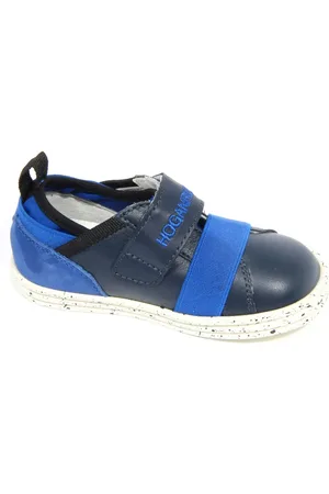 Hogan Rebel Low Cut Strap Kids Shoes