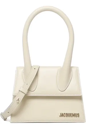 Jacquemus Handbags, female, , ONE SIZE, Leather Shoulder Bag with Flap