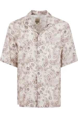 Emporio Armani Short Sleeve Shirts, male, , L, White Shirt for Men Stylish