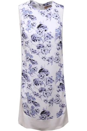 FAY Short Dresses, female, , S, Sleeveless Violet Dress Made in Italy