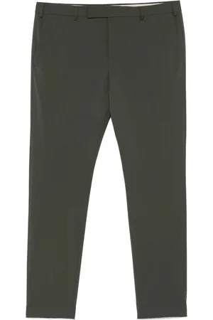 PT Torino Suit Trousers, male, , L, Olive Dress Trousers with Pockets