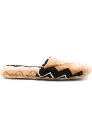 Missoni Slippers, female, , M, Zigzag Print Round Toe Accessory