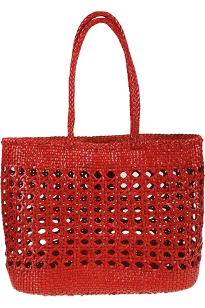 Dragon Diffusion Elegant Leather Shopper Bag