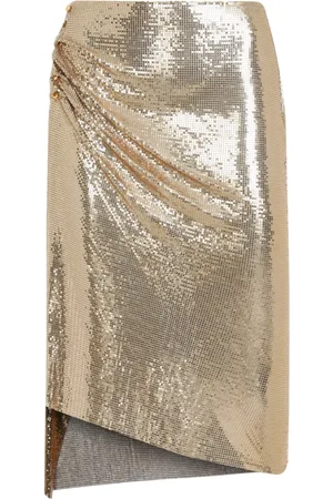 Paco rabanne Metallic Skirt Statement Piece
