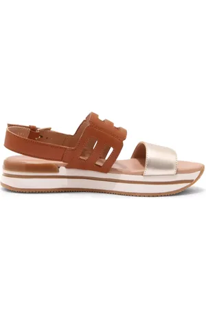 Hogan Wide Fit Sandal with Fascia Strap