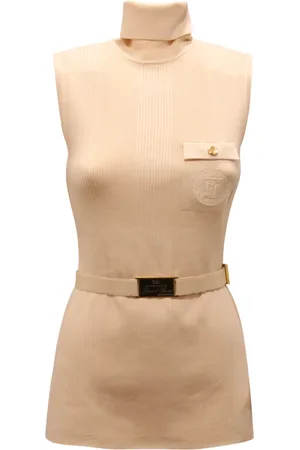 Elisabetta Franchi Turtlenecks, female, , 2XL, Sicato Wool Jumper with Silk
