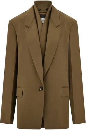 Salvatore Ferragamo Blazers, female, , XS, Jacket with Flap Pockets and Rear Vents