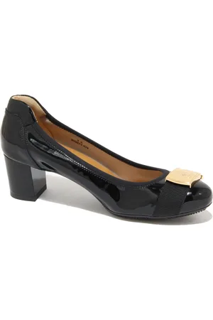 Hogan Pumps, female, , 2 UK, Golden buckle ballerina shoes
