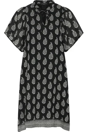 Bruuns Bazaar Short Dresses, female, , XS, Floral Print Dress with Ruffle Sleeves