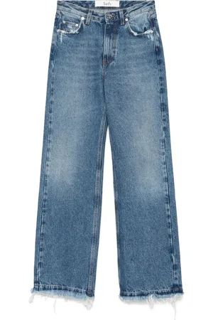 Séfr Straight Jeans, female, , W26, Indigo Classic Five-Pocket Jeans