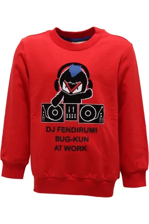 Fendi Round Neck Sweatshirt for Kids