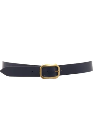 Orciani Belts, female, , 90 CM, Reversible Leather Belt Blue Liberty