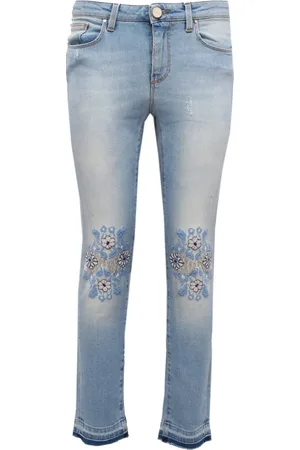 Pinko Skinny Denim Trousers Made in Italy