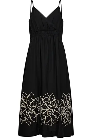 Mos Mosh Midi Dresses, female, , L, Elegant Embroidered Dress