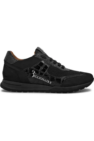 BILLIONAIRE Sneakers, male, , 10 UK, Leather Casual Trainers