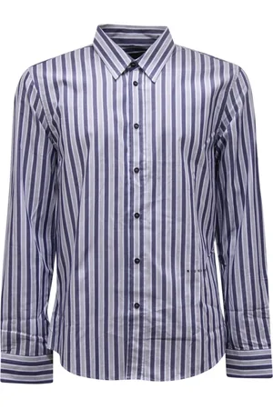 John Richmond Casual Shirts, male, , L, Striped Shirt Made in Italy