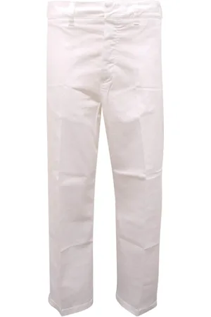 DEPARTMENT FIVE Straight Trousers, female, , W28, Crop Trousers DUE Model