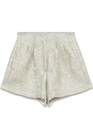 FORTE FORTE Golden Stripe Pattern Shorts
