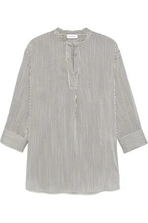 Fabiana Filippi Sequin Embellished Shirt with Box Pleat Detail